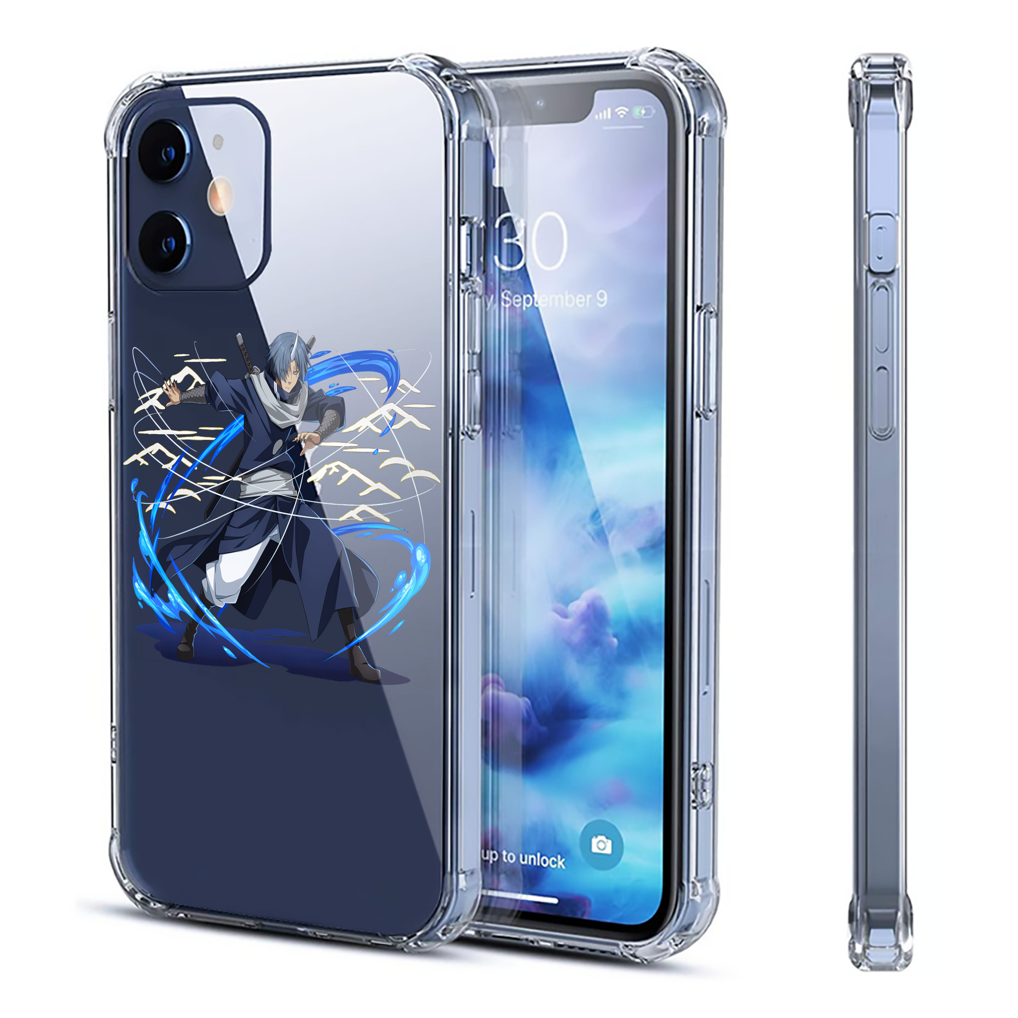 （画像用） 転スラ Regarding Reincarnated to Slime 【iPhone 12シリーズ対応】透明スマホケース（クリアソフトケース）